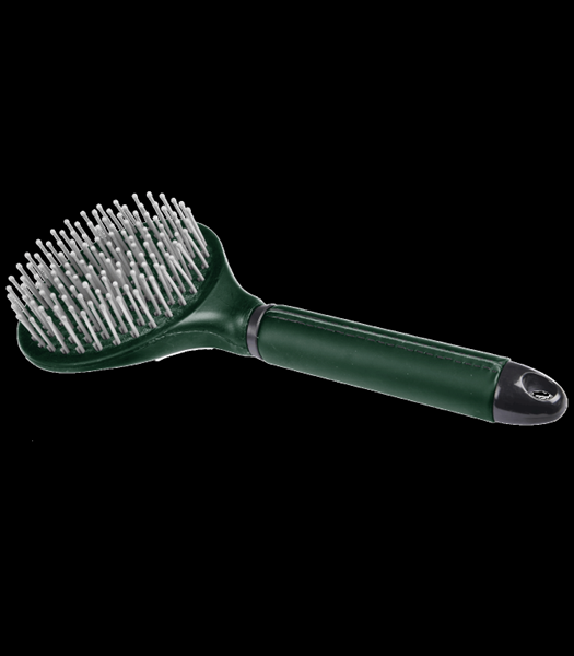 PEINE DE MANO BRUSH 24 CM WALDHAUSEN VERDE Y NEGRO